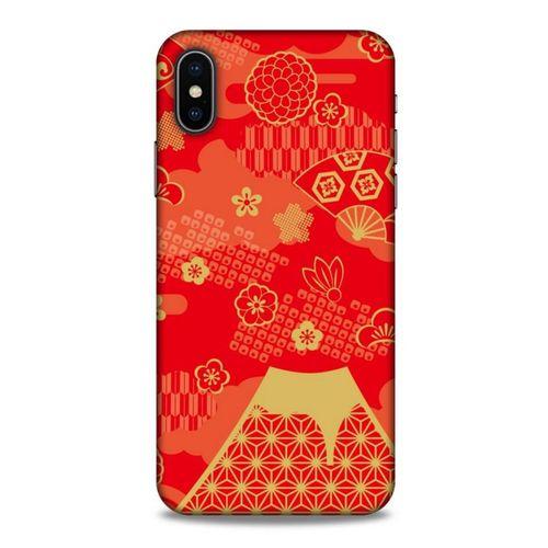Apple Iphone X Kılıf Japonya (3) Kapak Fuji Dağı