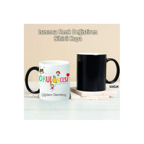 Okul Öncesi Öğretmeni Kişiye Özel Sihirli Kupa