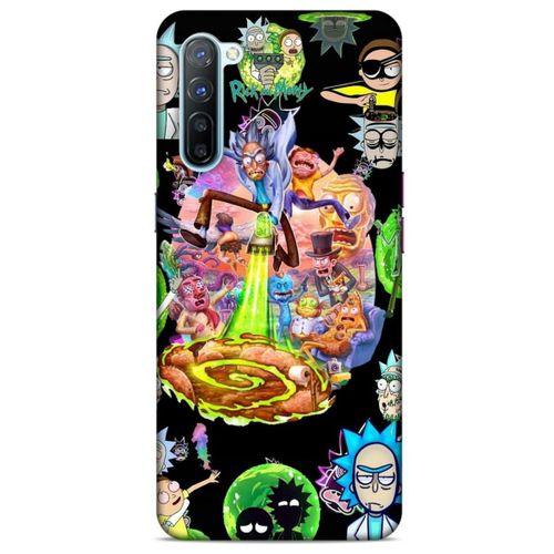 Oppo Reno 3 Uyumlu Kılıf Rick And Morty (39) Liquid Crystal Kılıf Shadow Council