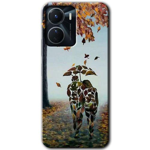 Vivo Y16 Kılıf HD Desen Baskılı Arka Kapak - Doğadan Aşk