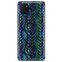 Huawei Y5P Kılıf Dragons (1) Kılıfı Ejderha Pulları Rainbow
