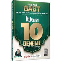 ÖABT MEB AGS Din Kültürü ve Ahlak Bilgisi İTKAN 10 Deneme İndeks Akademi