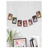 Fotoğraf Çerçevesi Karton İpli Mandallı Set