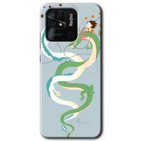 Potkal Hediye Fabrikası Xiaomi Redmi 10C Kılıf HD Desen Baskılı Arka Kapak - Snake Friendship