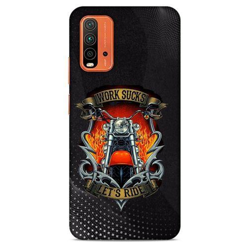 Xiaomi Redmi Note 9 4g Uyumlu Kılıf Motorsiklet (8) Baskılı Kılıf Harley Davidson