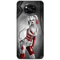 Xiaomi Redmi Poco X3 Uyumlu Kılıf Harley Quinn (39) Liquid Crystal Kılıf Açık Limon