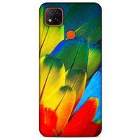 Xiaomi Redmi 9C Kılıf Desenli Özel Seri Tüyler (3) Kapak