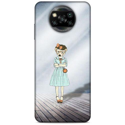Xiaomi Redmi Poco X3 Kılıf FunnyMaX (24) Darbe Emici Kılıf Açık Mavi