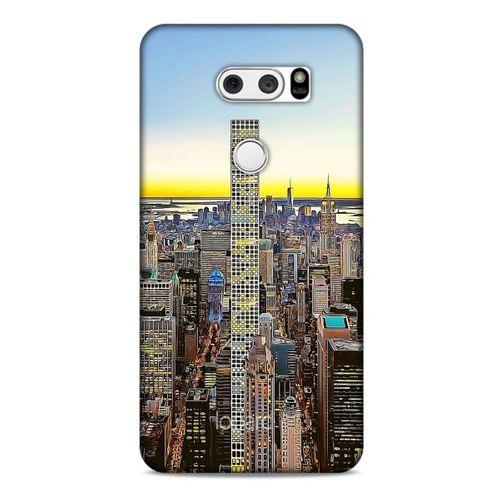LG K40S Kılıf Dünya Mimarisi (43) Thin Fit Kılıf 432 Park Caddesi