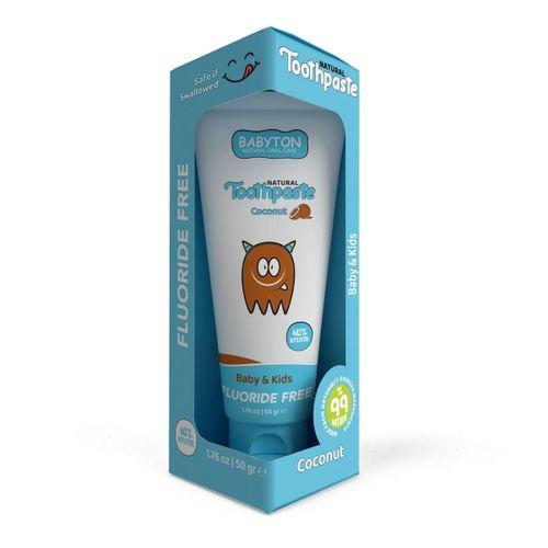 Babyton Organik Doğal Hindistan Cevizi Aromalı Diş Macunu 50 Gr