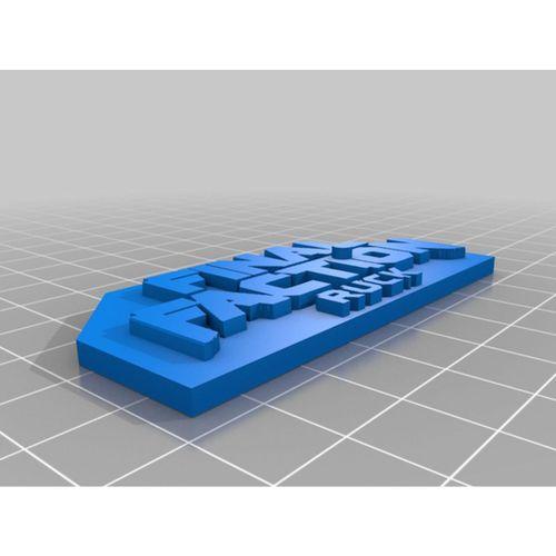 Final Faction Düz İsimlik Standları (Bu ürün Sadece Plastik parçadır - Almadan Önce Soru Sorabilirsiniz)