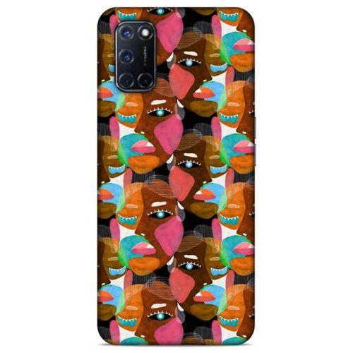 Lopard Oppo A52 Uyumlu Kılıf Sürreal Yüzler ♀ (7) Telefon Kılıfı Baskılı