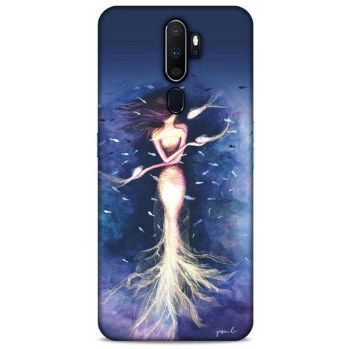 Y.Liva-2021 Özel Seri Deniz Kızı Oppo A5 2020 Kılıf Silikon Kapak