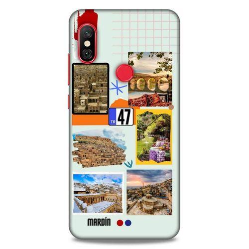 Lopard Xiaomi Mi A2 Lite Uyumlu Kılıf Şehirli ※ (47) Mardin Crystal Flex Kılıf