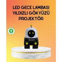 Taşınabilir Lityum Bataryalı Led Gece Lambası Ve Projektör