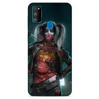 Samsung Galaxy M30s Uyumlu Kılıf Harley Quinn (7) Telefon Kılıfı Koyu Yeşil