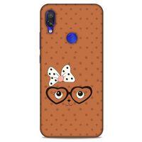 Lopard Xiaomi Redmi Note 7 Pro Uyumlu Kılıf Kediler (11) Tam Koruma Gözlük Yüz
