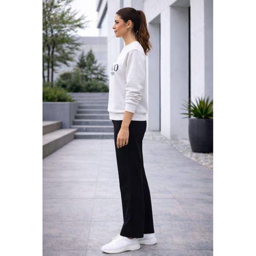 ALEXANDERGARDI İÇİ POLARLI BASKI DETAYLI SWEATSHIRT(E24-00174)