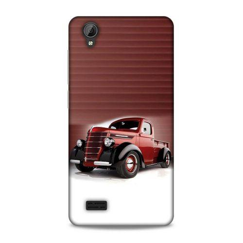 Lopard Vestel Venüs V5 Uyumlu Kılıf PickUpX (47) Crystal Flex Kılıf Metalik Kırmızı