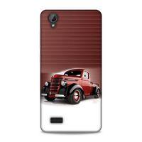 Lopard Vestel Venüs V5 Uyumlu Kılıf PickUpX (47) Crystal Flex Kılıf Metalik Kırmızı