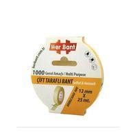 Her Bant Çift Taraflı Bant 12Mmx25Mt