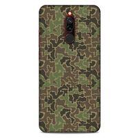 Kamuflaj 92 Xiaomi Redmi 8 Kılıf Silikon Kapak