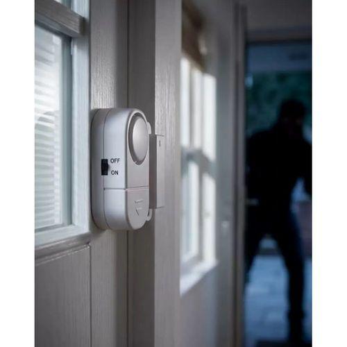 Kapı Ve Pencere Güvenlik Alarmı 90 Db Sesli Manyetik Sensörlü Taşınabilir