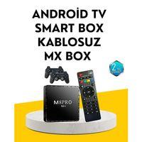 M8pro Android Tv Box Ve Retro Oyun Konsolu – 10k Ultra Hd Görüntü