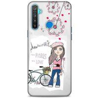 Sokak Modası 91 Oppo Realme 5i Kılıf Desenli Silikon