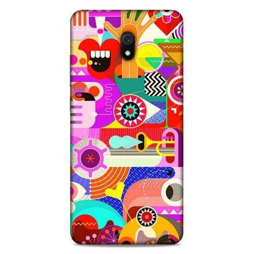 Lopard Xiaomi Redmi 8A Uyumlu Kılıf Soyut Sanat (19) Baskılı Kılıfları