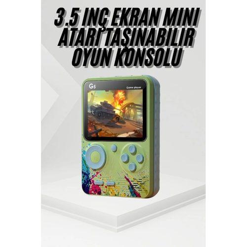 Game Box Oyun Konsolu 500 Retro Oyunlu Mini Taşınabilir 3 İnç
