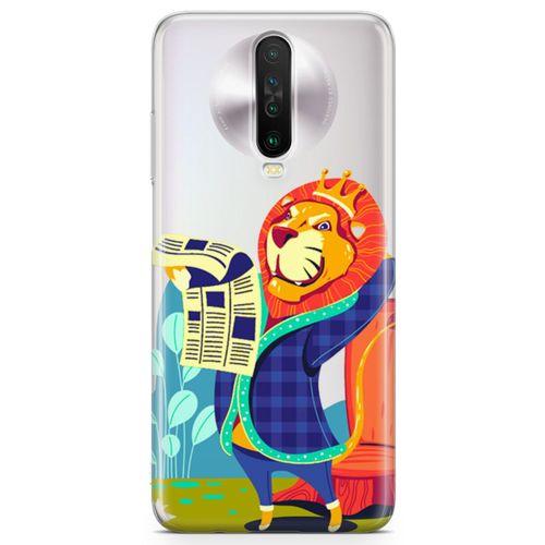 Xiaomi Redmi Poco X2 Kılıf Aslan Kral Arka Kapak Koruma Desenli Full Koruyucu