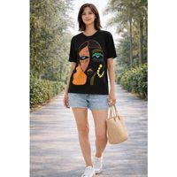 ALEXANDERGARDI Baskılı Basic Kadın T-shirt