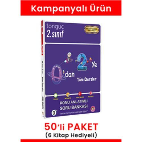 0'dan 2'ye Konu Anlatımlı Soru Bankası 50' li Paket (6 Kitap Hediyeli)