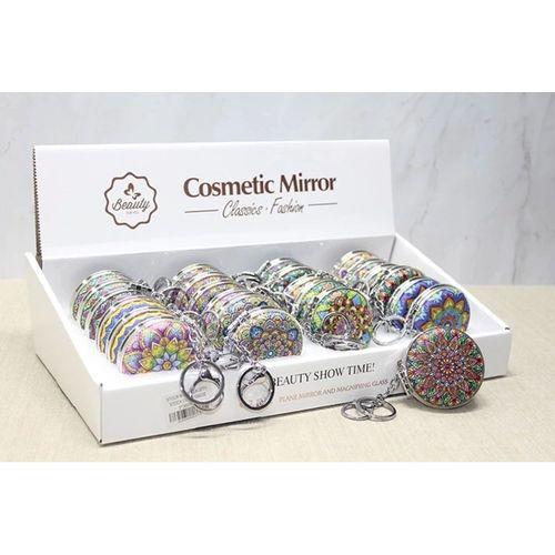 Taşlı El Aynası Anahtarlık Alk3771