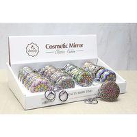 Taşlı El Aynası Anahtarlık Alk3771