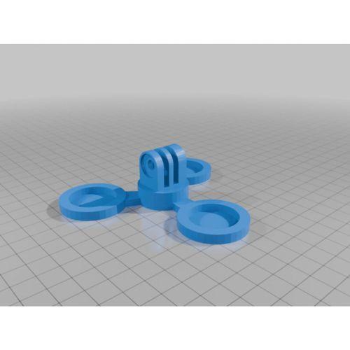 GoPro Magnet 25x3 Montaj 3D Baskı (Bu ürün Sadece Plastik parçadır - Almadan Önce Soru Sorabilirsiniz)