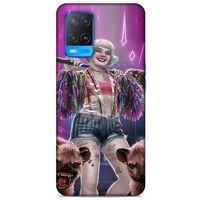 Oppo A54 4G Uyumlu Kılıf Harley Quinn (35) Fit Design Kılıf Lavanta pembesi