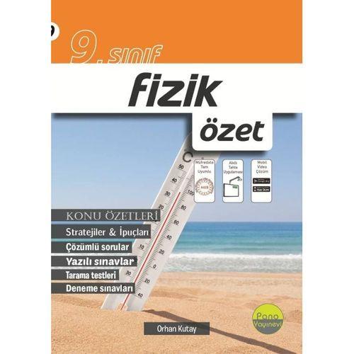 9. Sınıf Fizik Özet Pano Yayınları