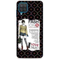 Lopard Samsung Galaxy A12 Uyumlu Kılıf Sokak Modası (4) Koruma Kılıfı