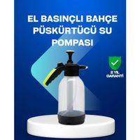 Basınçlı Manuel Köpük Pompası 2l Ayarlanabilir Sprey Başlıklı Temizlik