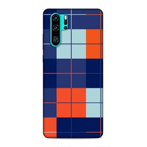 Huawei P30 Pro Uyumlu Kılıf Insomnia (23) Ultra Koruma Kılıfı Kırmızı Lacivert