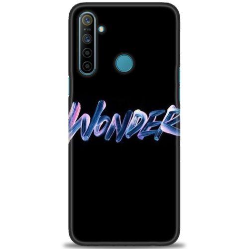 Realme 5i Kılıf HD Baskılı Kılıf - Wonder + Tam Ekran Koruyucu