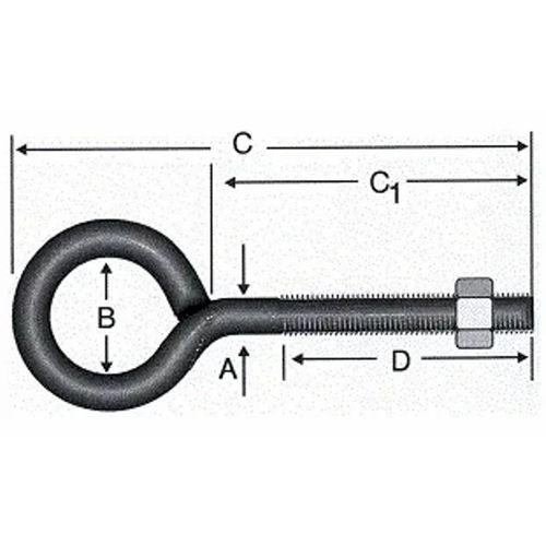 Kaynaklı Civata M8x160 - 50 Adet