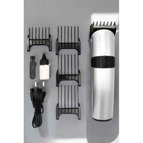 4 Taraklı Profesyonel Şarjlı Saç Ve Sakal Kesme Tıraş Makinesi Seti