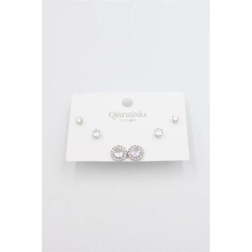 Çoklu Set Küpe - Gümüş