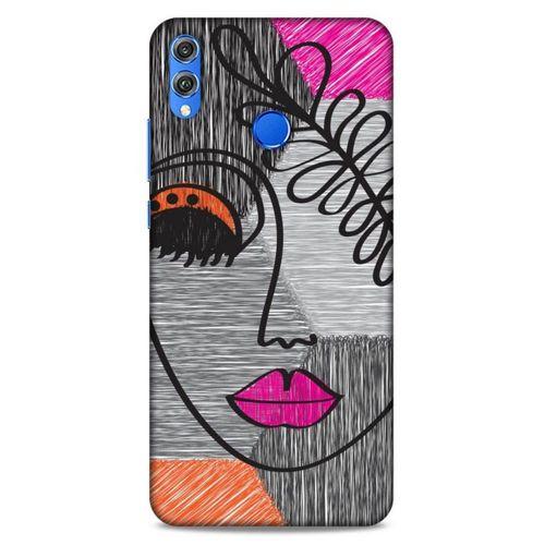 Lopard Huawei Honor 8x Uyumlu Kılıf Manipülasyon ☻ (2) Kabı Desenli