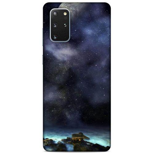 Lopard Samsung Galaxy S20 Plus Uyumlu Kılıf Gece'S (15) Antişok Kılıf Ay Işığında