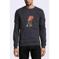The Muppets Baskı Etekden Başlasın Baskılı Füme Antrasit Erkek Sweatshirt