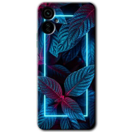 Tecno Camon 19 Neo Kılıf HD Desen Baskılı Arka Kapak - Mekanik Yaprak 4